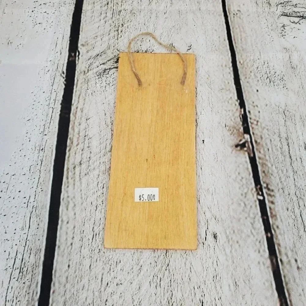 Choose Happy 3x7in Wood Sign